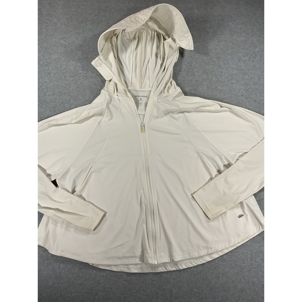 Beneunder Jacket Womens M AirLoop UPF 50+ Sun Protection Hooded Full Zip 3034